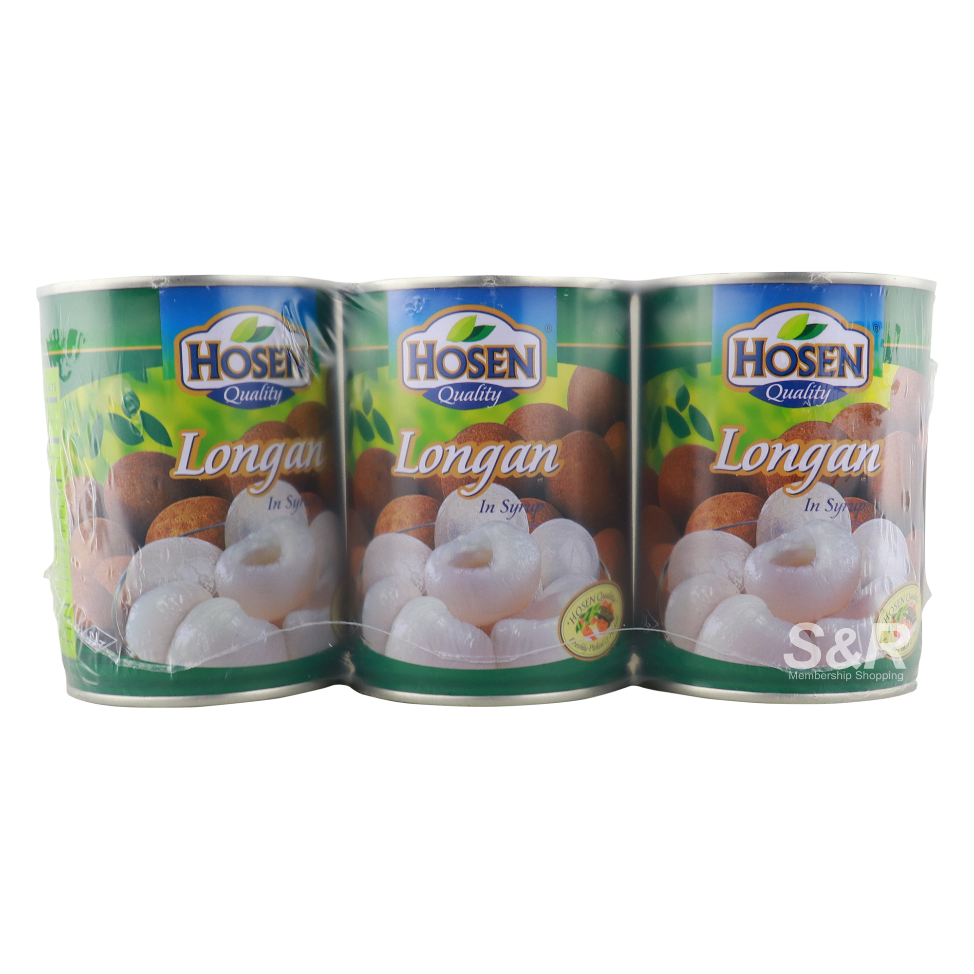 Hosen Quality Longan in Syrup 3 cans